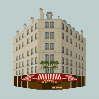Le Bistrot - Claire Huntley