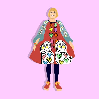 Portrait de Grayson Perry - Claire Huntley