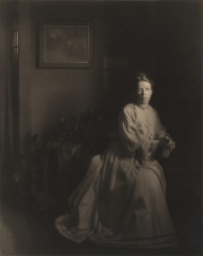 Mme White - Dans le Studio - Clarence H White