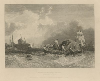 Pêcheurs de bateaux Peter draguant au large de Millwall - Clarkson Frederick Stanfield
