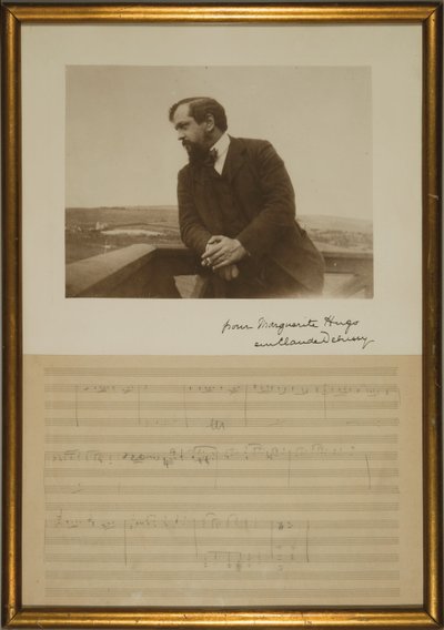 Page manuscrite de musique pour 