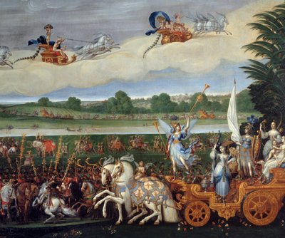 Les quatre éléments. La Terre (détail à droite) - Claude Deruet