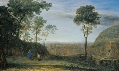 Le Christ apparaissant à Sainte Marie-Madeleine Noli me tangere - Claude Lorrain