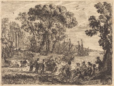 Europe et le taureau - Claude Lorrain
