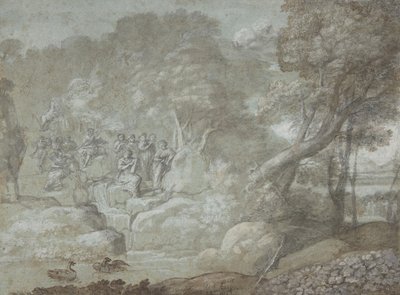 Paysage avec Apollon et les Muses, 1674 - Claude Lorrain