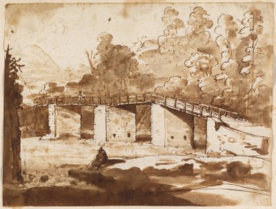 Paysage avec un pont - Claude Lorrain