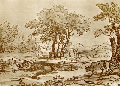 Paysage avec pont - Claude Lorrain