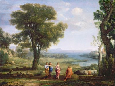 Paysage avec les Héliades cherchant leur frère Phaéton - Claude Lorrain
