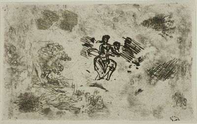 Femme assise et autres croquis - Claude Lorrain