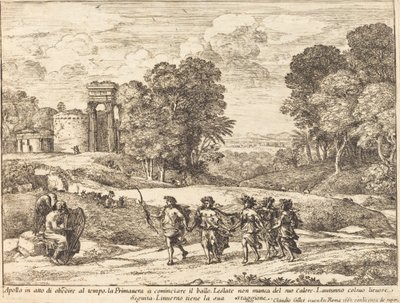 Le Temps, Apollon et les Saisons - Claude Lorrain