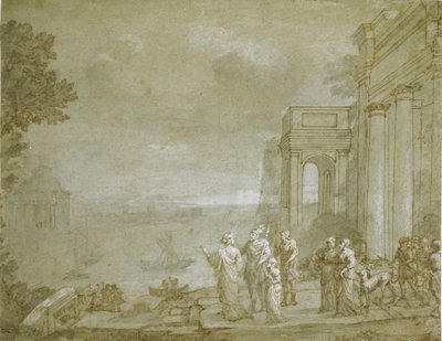 Vue de Carthage avec Didon et Énée, 1676 - Claude Lorrain