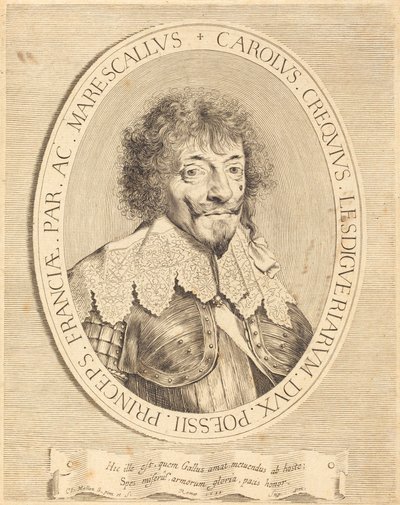 Charles I de Créqui, Duc de Lesdiguières - Claude Mellan