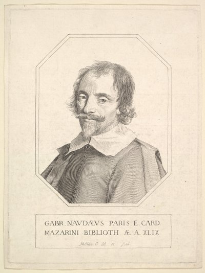 Gabriel Naudé, 1648 - Claude Mellan