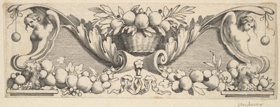 Bandeau : Panier de fruits - Claude Mellan