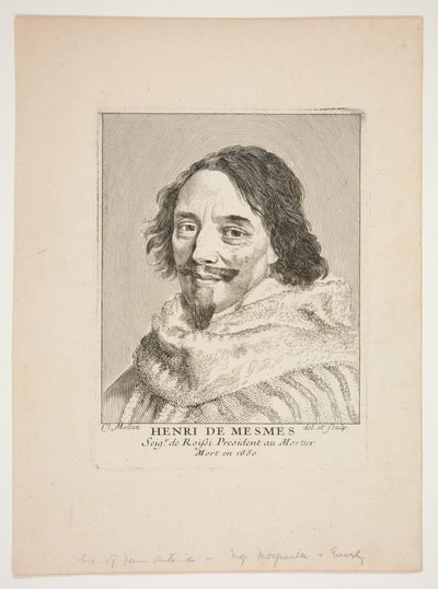Henri de Mesmes - Claude Mellan
