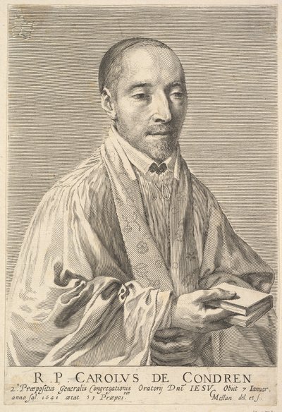 Le Père Charles de Condren - Claude Mellan