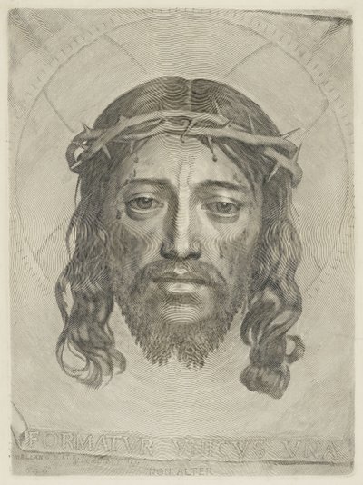 Le suaire - Claude Mellan