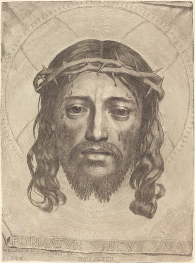 Le suaire de Sainte Véronique - Claude Mellan