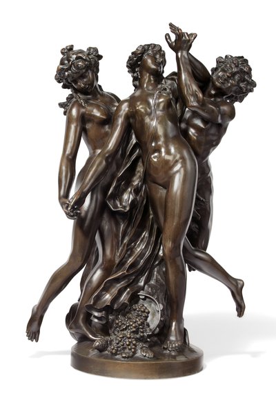 Les Trois Grâces, vers 1860 - Claude Michel (after) Clodion
