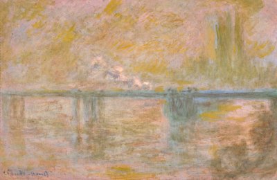 Pont de Charing-Cross à Londres - Claude Monet