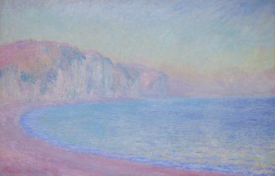 Falaises à Pourville, lever de soleil - Claude Monet