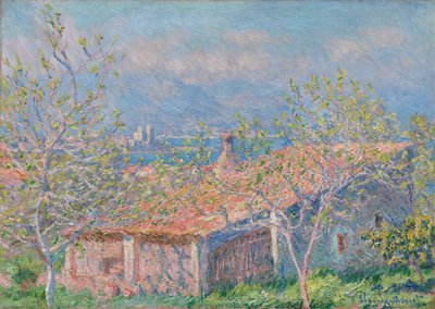 Maison du jardinier à Antibes, 1888 - Claude Monet