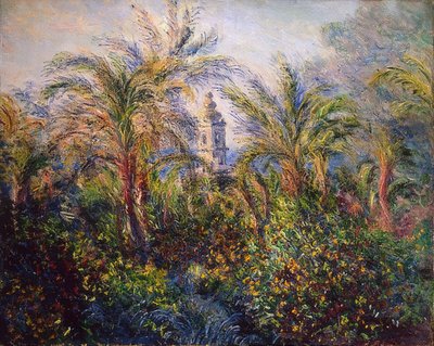 Jardin à Bordighera, impression du matin - Claude Monet