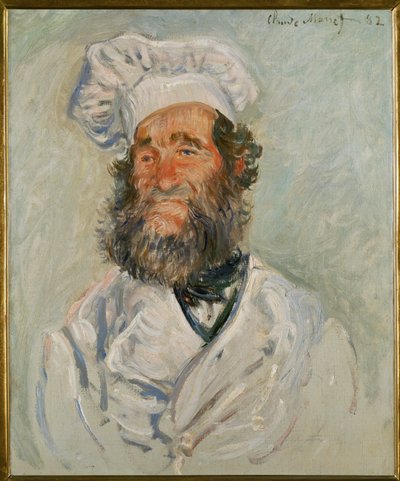 Le cuisinier (huile sur toile) - Claude Monet