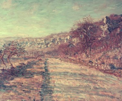 La Route de La Roche-Guyon - Claude Monet