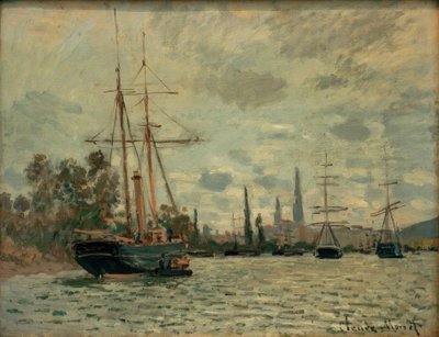 La Seine à Rouen - Claude Monet