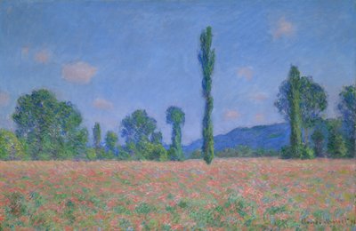 Champ de coquelicots (Giverny) - Claude Monet