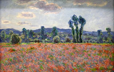 Champ de coquelicots - Claude Monet