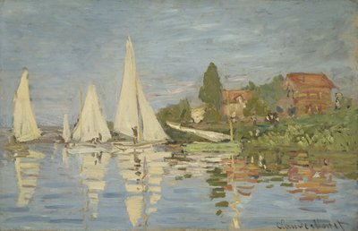 Régates à Argenteuil - Claude Monet