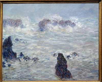 Tempête, côtes de Belle-Île - Claude Monet