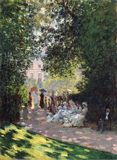 Le Parc Monceau - Claude Monet