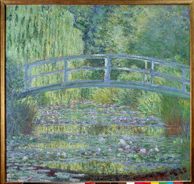 La passerelle et le bassin aux nénuphars - Claude Monet