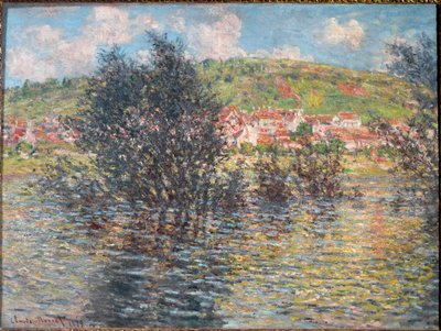 Vétheuil, vu de Lavacourt - Claude Monet