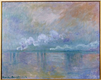 Vue du pont de Charing Cross à Londres - Claude Monet