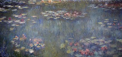 Étang aux nénuphars, reflet vert - Claude Monet