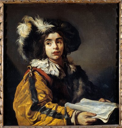 Le jeune chanteur - Claude Vignon