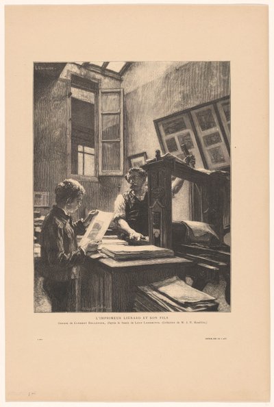 Imprimeur Liénard et son fils - Clement Bellenger