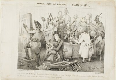 Fameux Jury de Peinture. Salon de 1841 - Clément Pruche