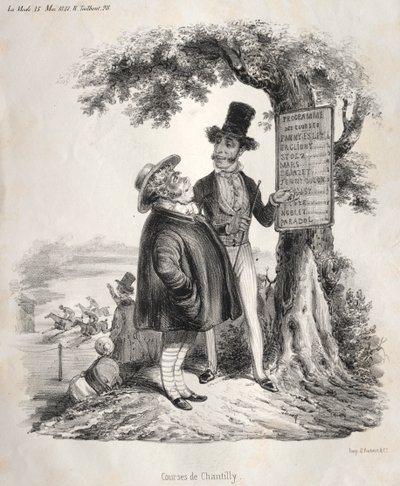 Courses de Chantilly - Clémente Pruche