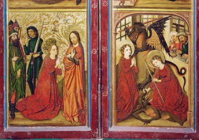 La légende de sainte Marguerite, autel du couvent de Sainte-Madeleine à Strasbourg - Coburg Master