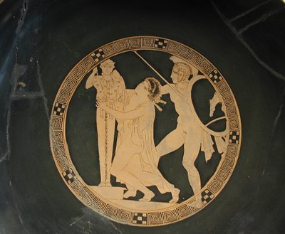 Ajax le Petit traîne Cassandre du Palladium, 5e siècle av. J.-C. - Codrus Painter