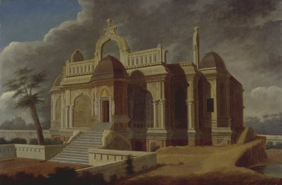 Mausolée avec éléphants en pierre, 1788 - Colonel Francis Swain Ward