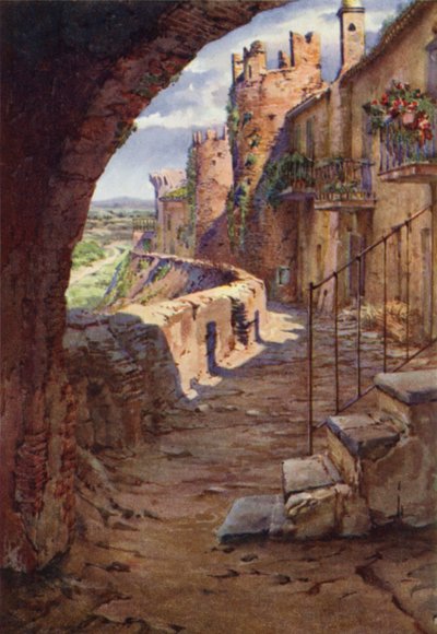Les bastions de Sangallo, Nettuno - Commendator Formilli