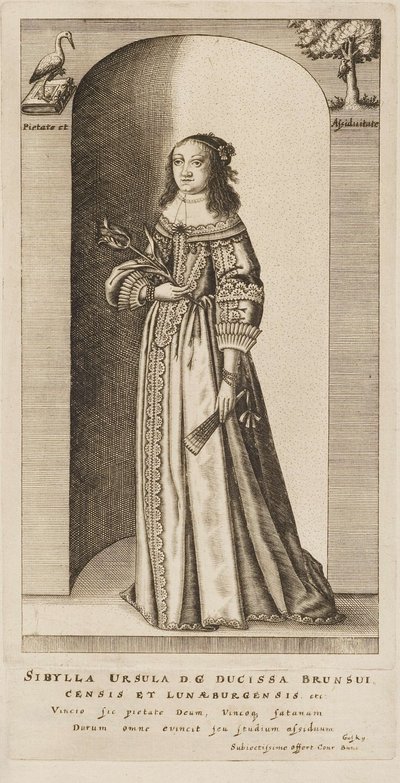 Conrad Buno - Sibylle Ursula, princesse de Brunswick-Lunebourg - Conrad Buno