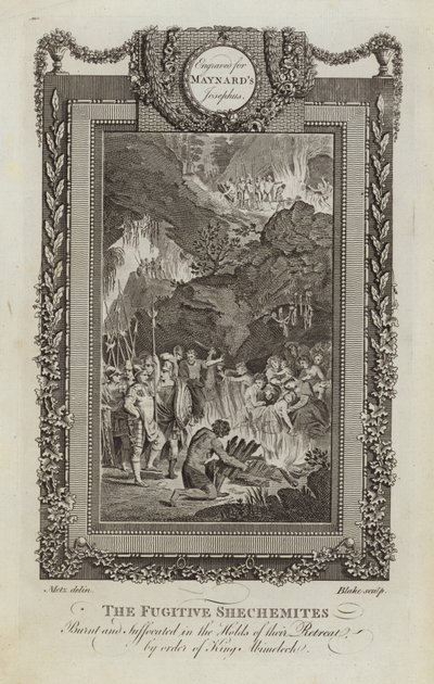 Les Shechemites fugitifs - Conrad Martin Metz