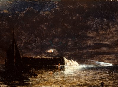 Bombardement de nuit, Fort Sumter, 10 décembre - Conrad Wise Chapman